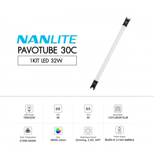 Đèn Nanlite Pavotube 30c RGB Đèn Nanlite Pavotube 30c RGB